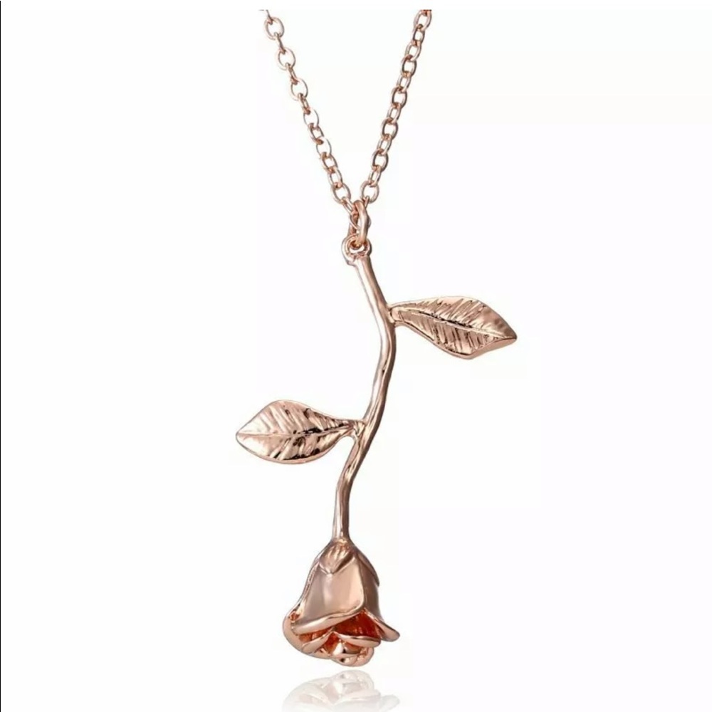 Rose Gold Necklace New With Tags